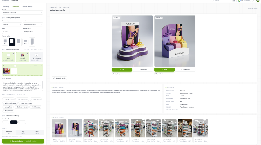 AI POP Displays