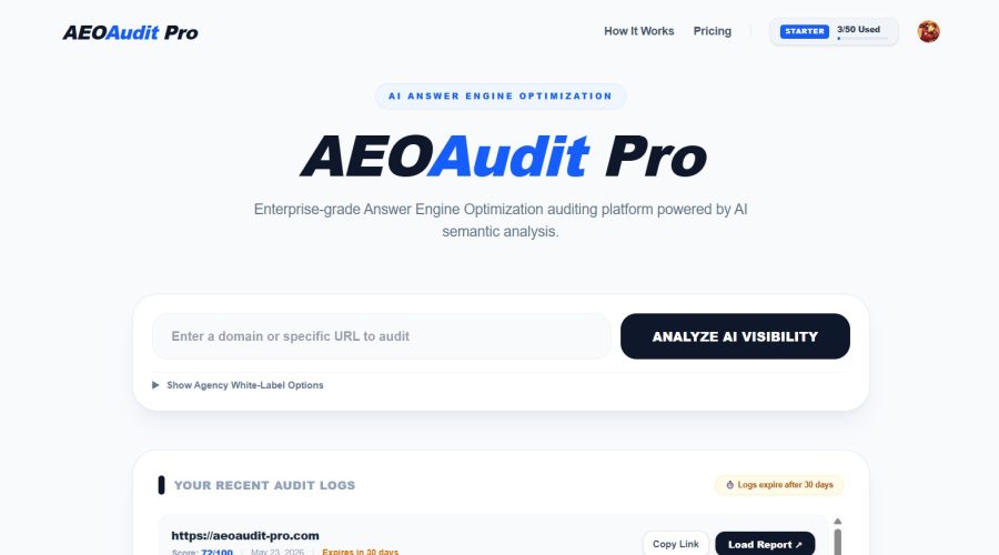 AEO Audit Pro